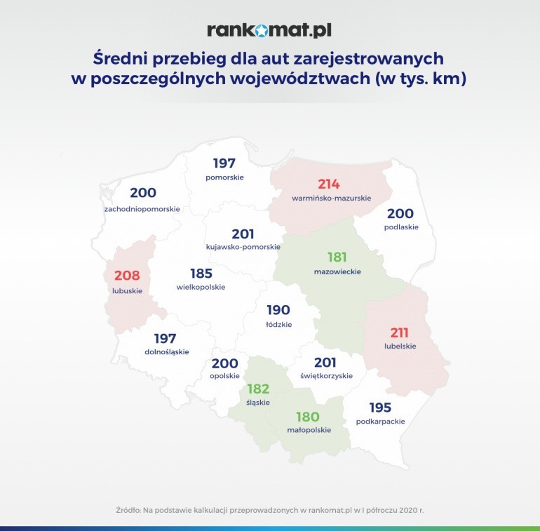 Gdzie, w ciągu ostatnich 18 miesięcy, polisy OC są najdroższe, a gdzie najtańsze? (zdjęcia)