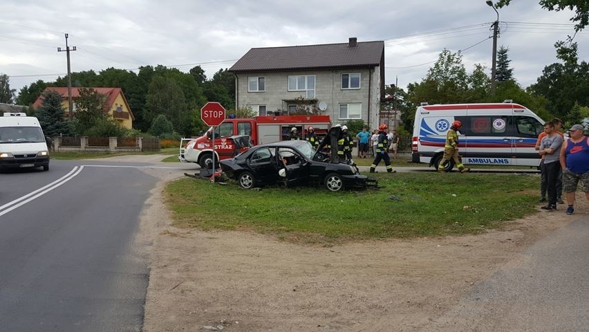 Wypadek w Olszewce, gm. Lelis, 07.09.2019