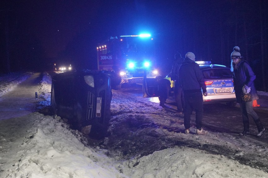 Wypadek na trasie Radojewo-Biedrusko. Zderzyły się cztery...