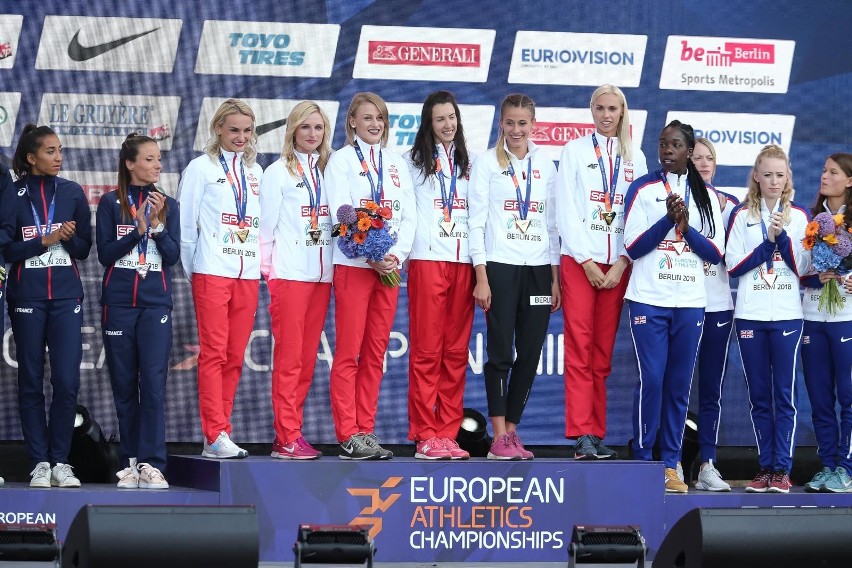 Polska sztafeta 4 x 400 m kobiet rok temu zdobyła brązowy...