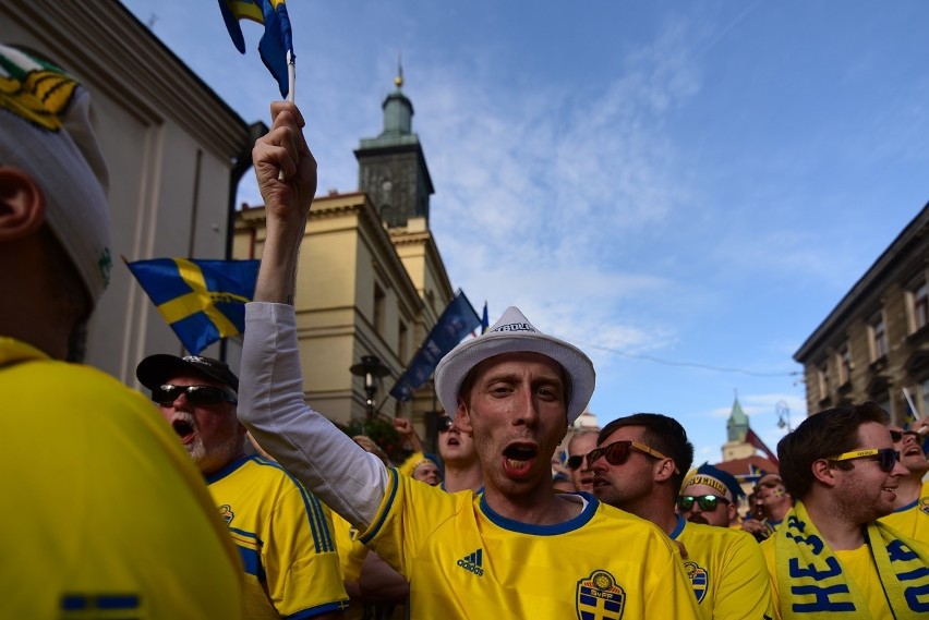 Euro U21 w Lublinie. Kibice Szwecji i Słowacji w drodze na mecz [ZDJĘCIA]