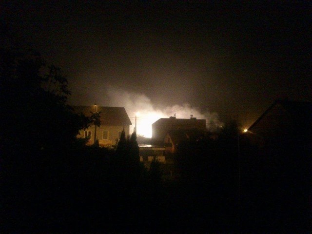 Ogień pojawił się w bloku przy ulicy Kowalskiej w Iłży