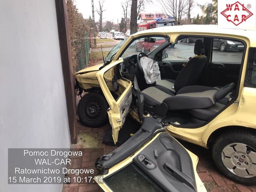 Wypadek w częstochowskiej dzielnicy Grbówka