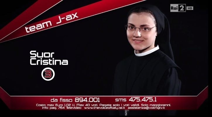 Siostra Cristina wygrała w The Voice of Italy