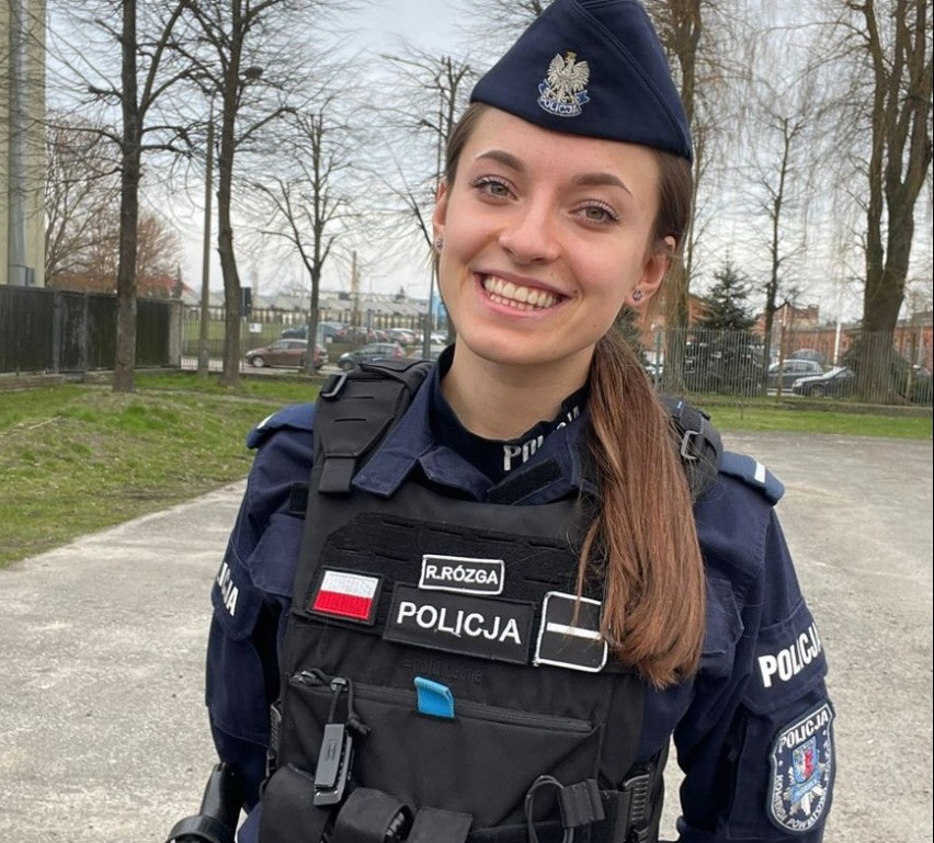 22-latka od trzech lat jest policjantką, pełniącą służbę w...
