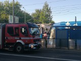 Kraków. Wypadek na Zabłociu. Zderzenie tramwajów na przystanku przy ul. Klimeckiego. Dwadzieścia osób jest rannych ZDJĘCIA