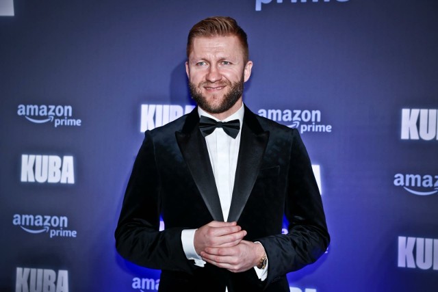 Jakub Błaszczykowski na premierze filmu "Kuba"