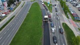 Wymieniają nawierzchnię na Karkonoskiej. Potężne korki, już na autostradzie A4!