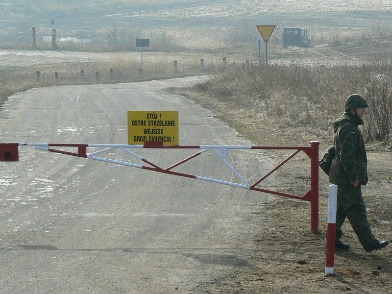 Langusta - cwiczenia na poligonie...