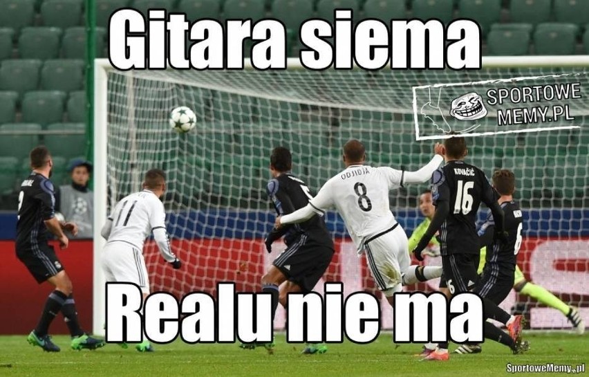 Memy po meczu Legia Warszawa - Real Madryt (3:3)