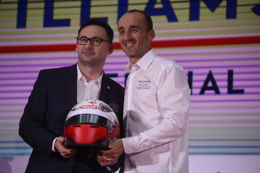 Robert Kubica będzie miał logo Orlenu na bolidzie, kasku i...