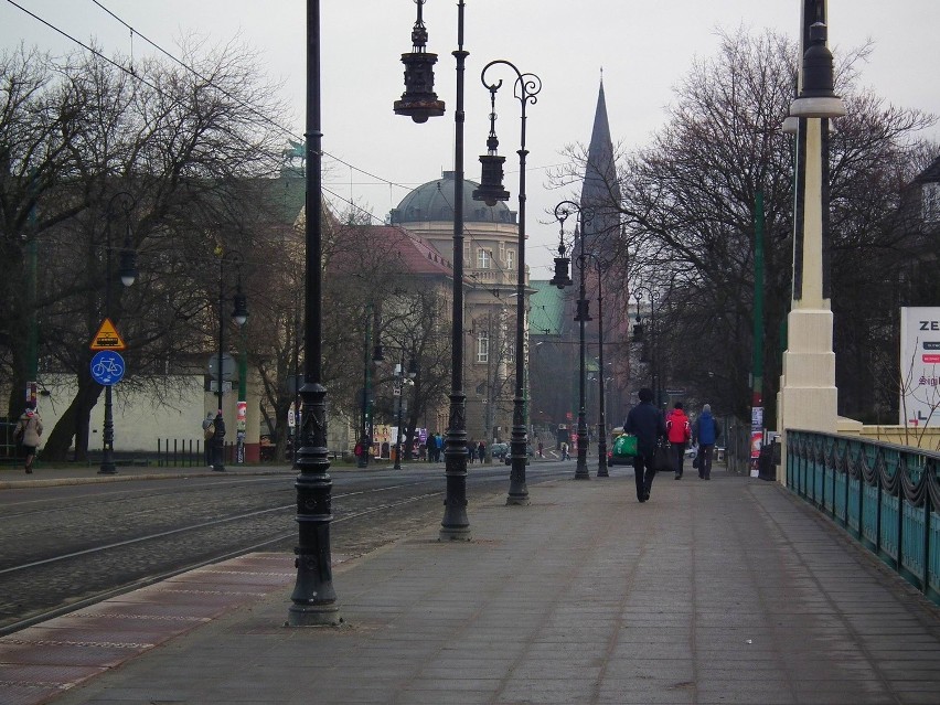 Remont mostu Teatralnego w Poznaniu