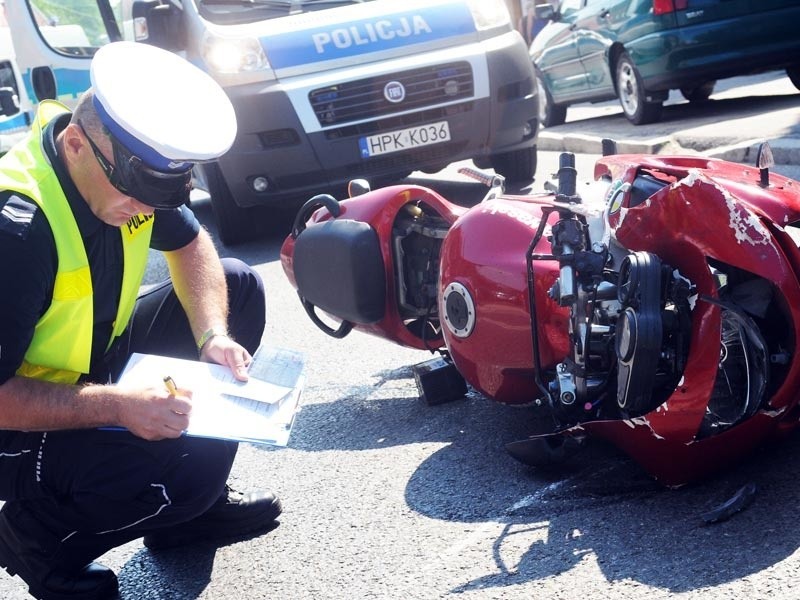 Do wypadku doszło dziś przed południem w centrum Krosna, na...