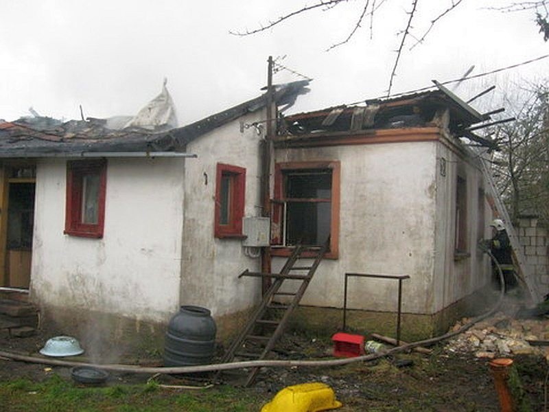 W pożarze domu w Porosłach zginęła kobieta