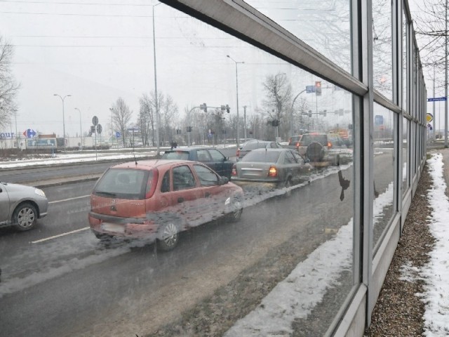 Ekrany akustyczne przy ul. Olsztyńskiej w Toruniu