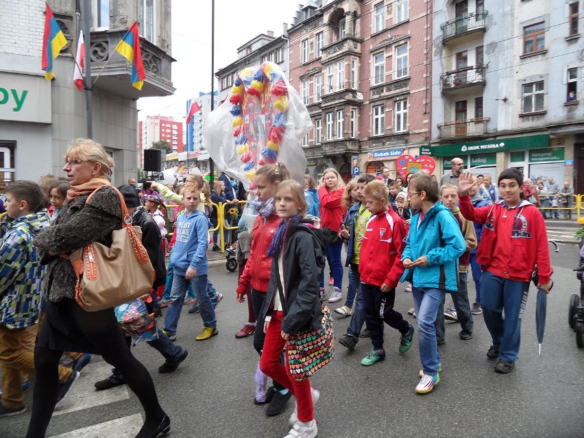 Parada w Zabrzu z okazji Skarbnikowych Godów 2014