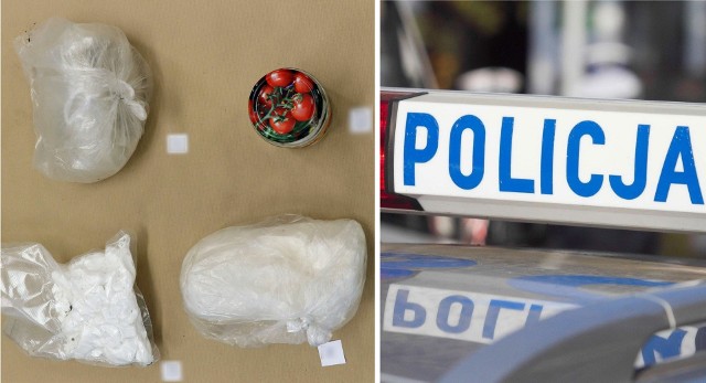 Policjanci z Koszalina zabezpieczyli kokainę, mefedron, morfinę i amfetaminę.
