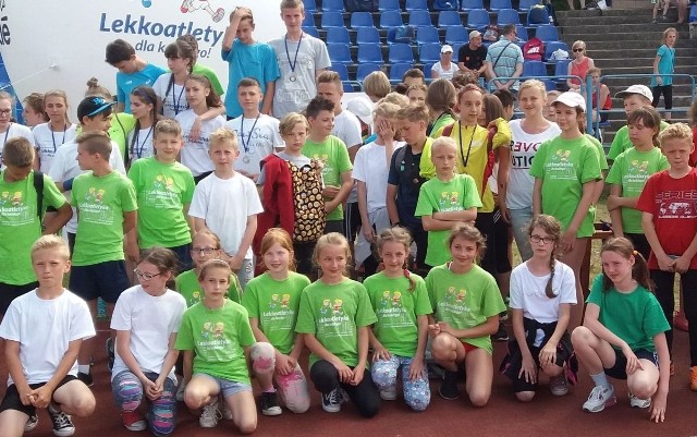 Lekkoatleci z Rudnika zajmowali miejsca na podium na zawodach Nestle Cup w Kielcach.