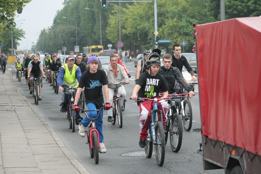 Parada rowerowa w Słupsku