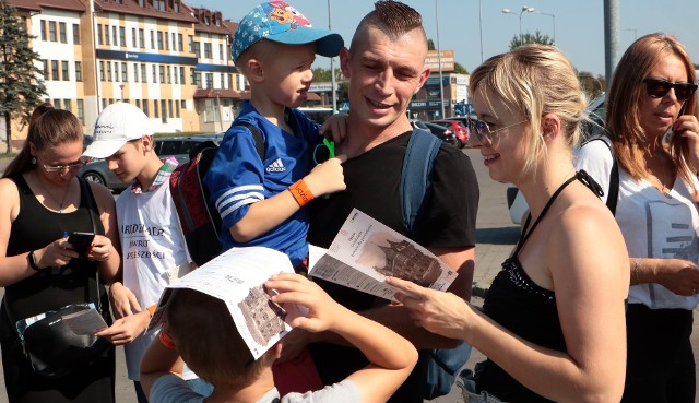 Inauguracja gry terenowej - questu „Grudziądz - powrót do przeszłości" w Grudziądzu