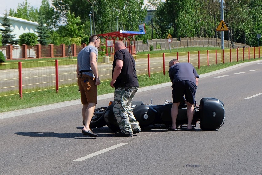 Nikomu nic się nie stało, a właściciel jednośladu został...