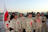Opolscy żołnierze biegali z polską flagą w Afganistanie [zdjęcia]