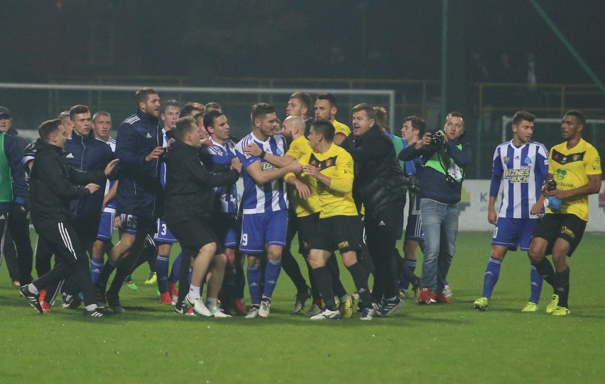 22.10.2017 r. Derby Śląska w I lidze: GKS Katowice - Ruch...