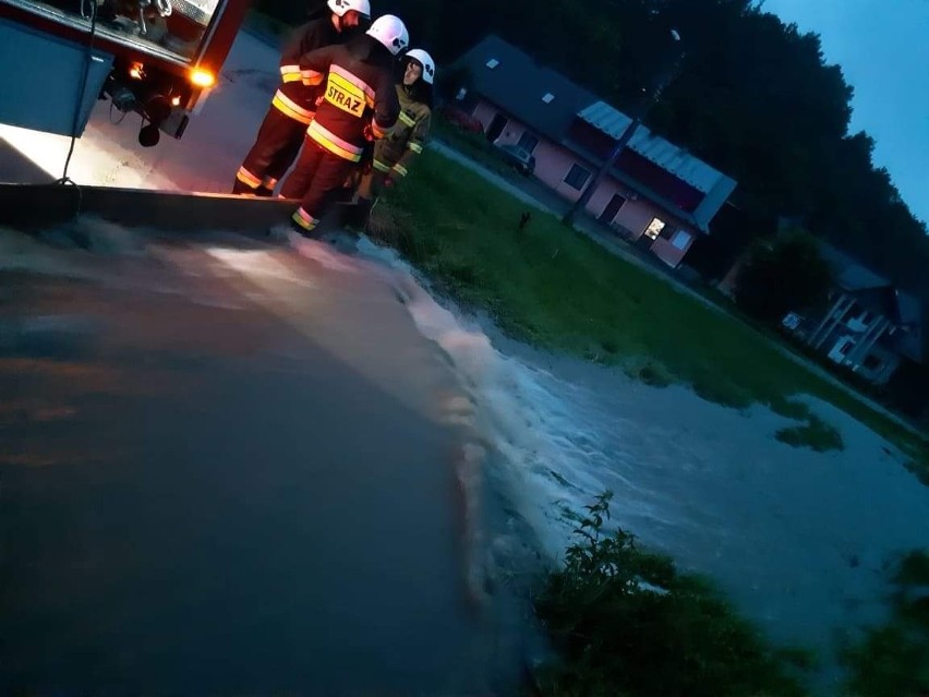 Myślenice, Wiśniowa. Nie przestaje padać. Czy będzie powtórka z powodzi?