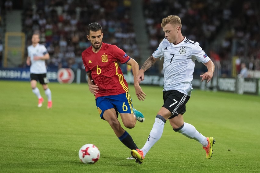 Finał Euro U-21 Niemcy - Hiszpania na stadionie Cracovii