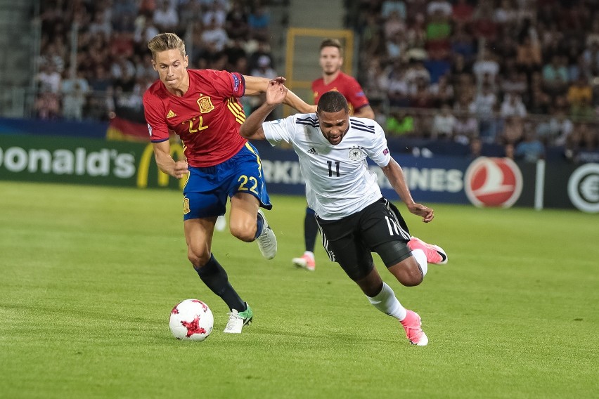 Finał Euro U-21 Niemcy - Hiszpania na stadionie Cracovii