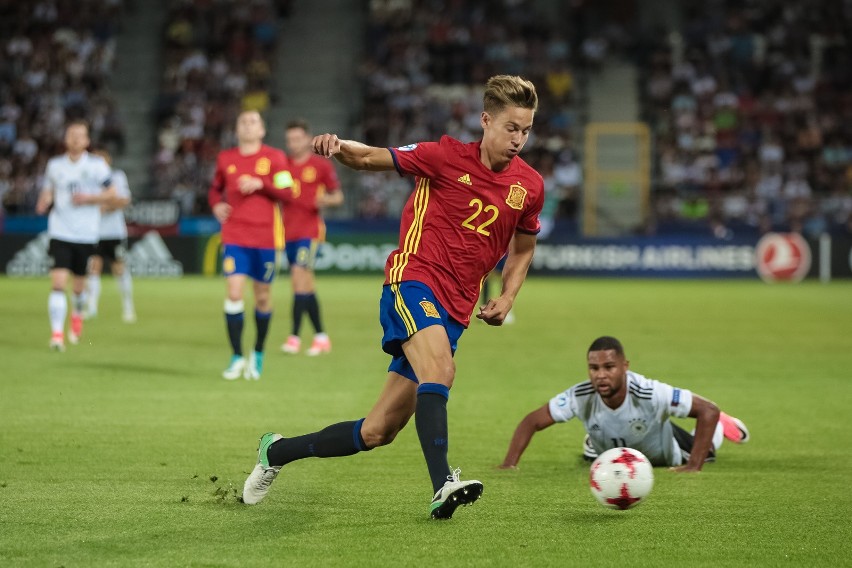 Finał Euro U-21 Niemcy - Hiszpania na stadionie Cracovii