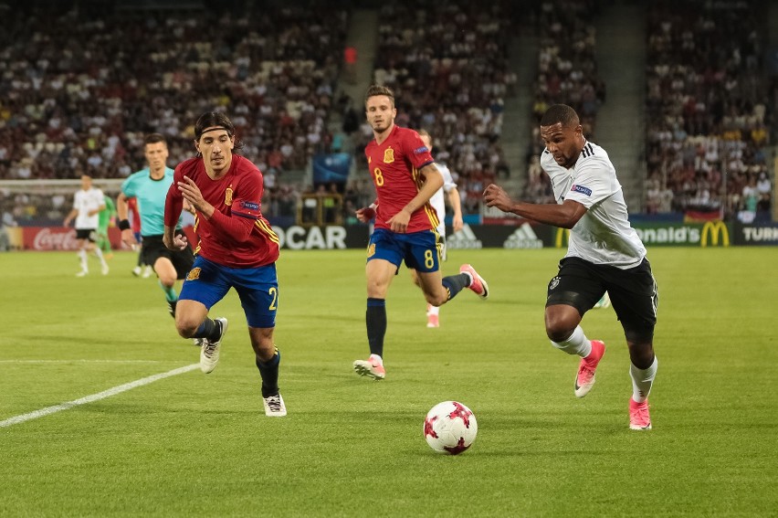 Finał Euro U-21 Niemcy - Hiszpania na stadionie Cracovii