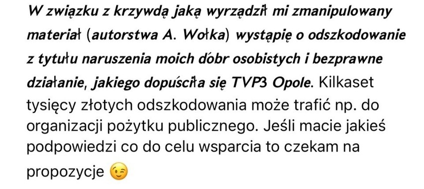 Prezydent Opola przegrał w sądzie z TVP 3 Opole. Były dyrektor stacji: "Już dzielił pieniądze z odszkodowania"