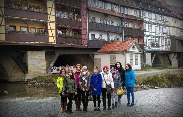 Uczniowie Zespołu Szkół Ponadgimnazjalnych w Siennie na praktykach w Niemczech.