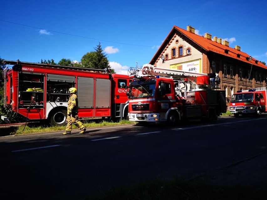 Pożar w Złocieńcu