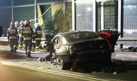 Koszmarny wypadek na S1 w Przeczycach. Dwie osoby zostały ranne