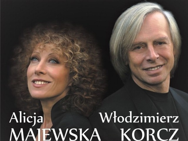 Aicja Majewska i Włodzimierz Korcz współpracują 40 lat. Jubileuszowy koncert obejrzą grudziądzanie w teatrze 26 listopada