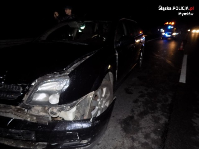 Wypadek na DK 1 w Markowicach