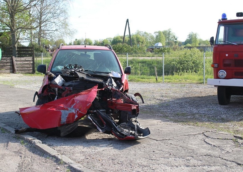 Poważna kolizja w powiecie makowskim. Bez poszkodowanych