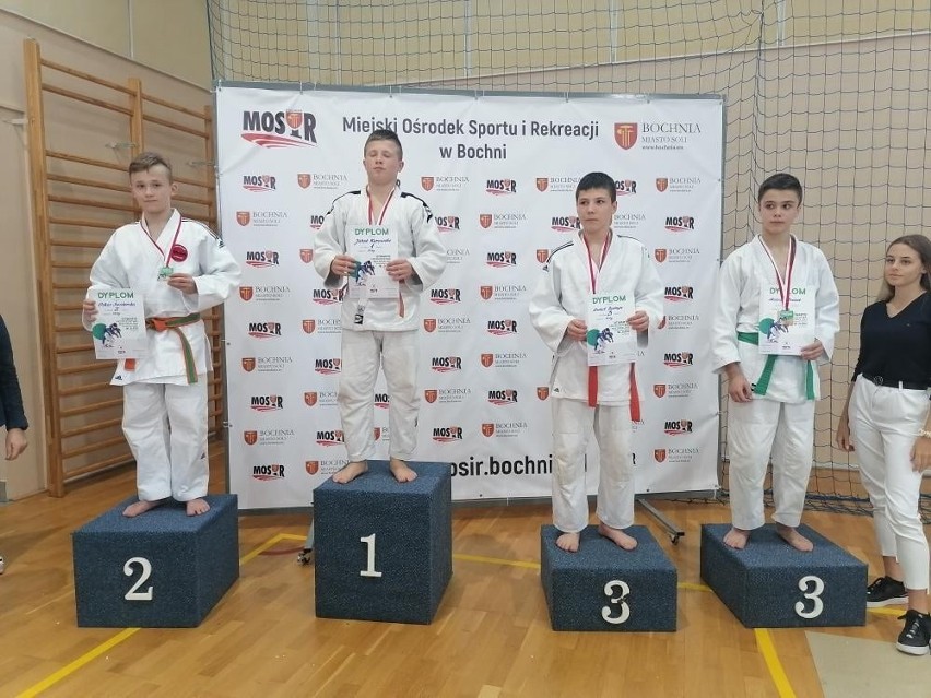 Pięć medali judoków Kuzushi Kielce na Otwartych Mistrzostwach Małopolski Młodzików i Dzieci [ZDJĘCIA]