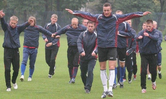 Tomasz Hajto prowadził treningi zespołu już w czasach, gdy grał w Górniku Zabrze