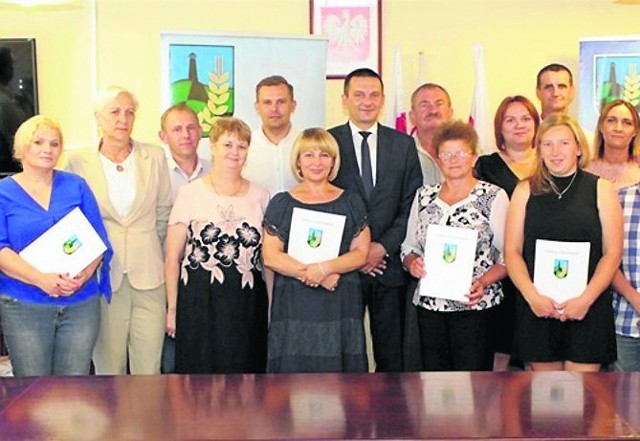 Mieszkańcy gminy Postomino, którzy będą realizować swoje autorskie projekty społeczne