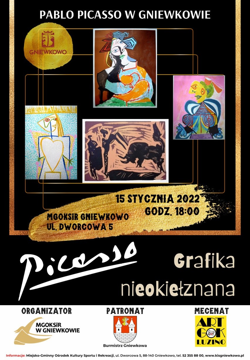 Zapraszamy na uroczyste otwarcie wystawy "Pablo Picasso....