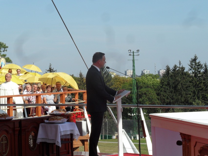 Prezydent Andrzej Duda na Dożynkach Jasnogórskich