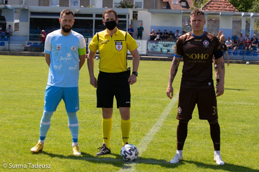 Błękitni Stargard - Garbarnia Kraków 0:0. Ostatni mecz zdecyduje o utrzymaniu. ZDJĘCIA