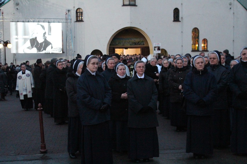 Pogrzeb Heleny Kmieć. Została pochowana w Libiążu