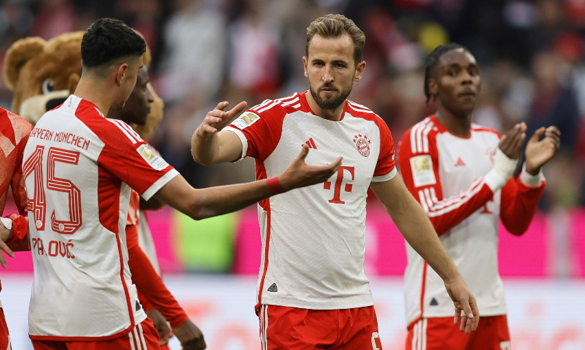 Bayern zmiażdżył Darmstadt w Bundeslidze. Osiem bramek w drugiej połowie.  Przepiękny gol Kane'a z połowy boiska | Sportowy24
