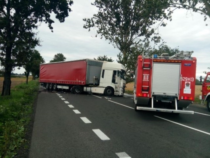 W poniedziałek w godzinach popołudniowych na drodze krajowej...