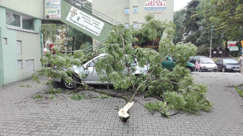 Burza i ulewa w Krakowie. Po wielkiej burzy jaka przeszła...