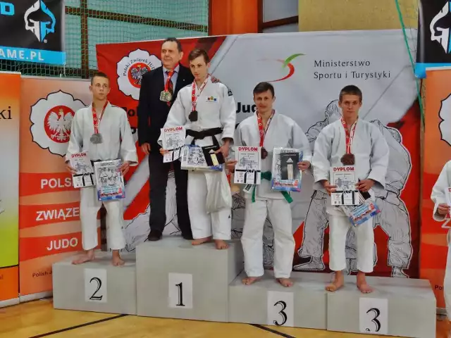 Damian Artemiuk Klubu Judo Politechniki Białostockiej wywalczył brąz